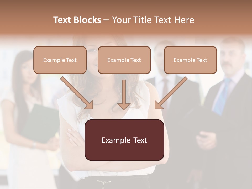 Competitive Student Girl PowerPoint Template