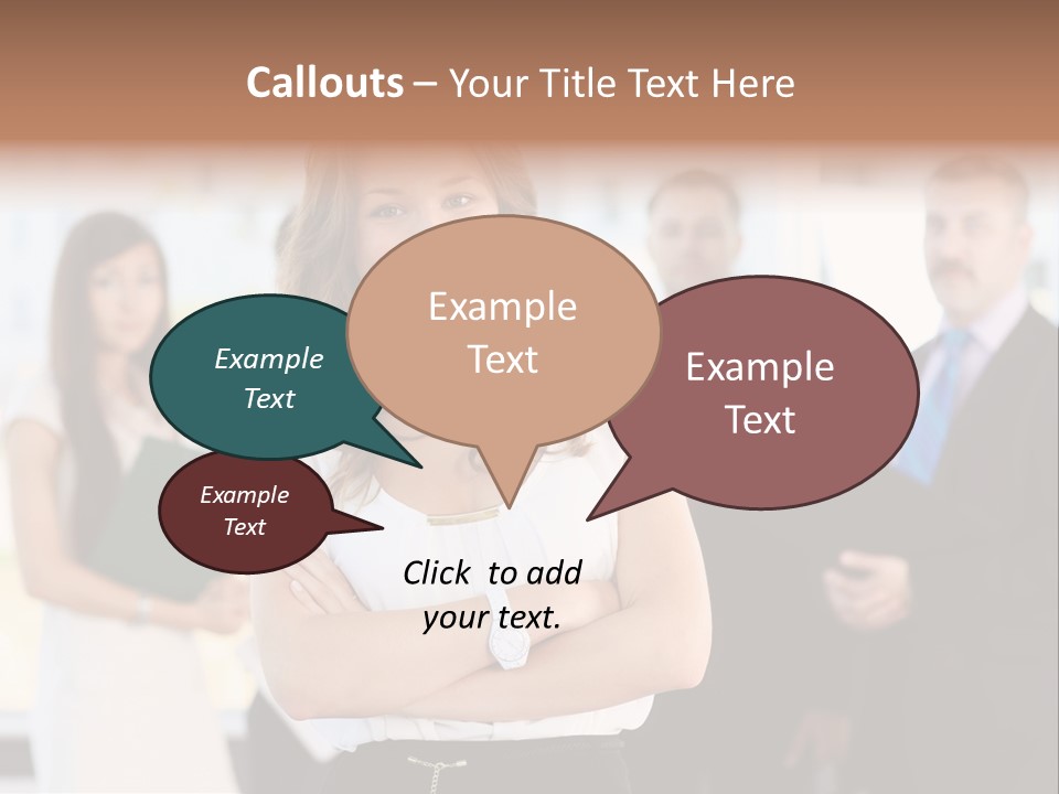 Competitive Student Girl PowerPoint Template
