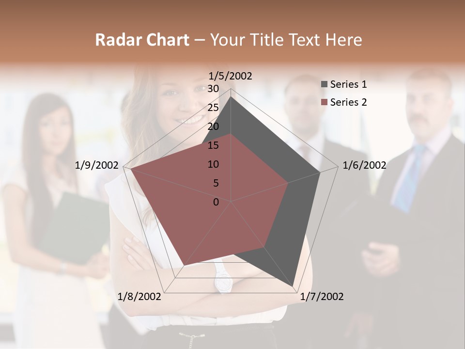 Competitive Student Girl PowerPoint Template