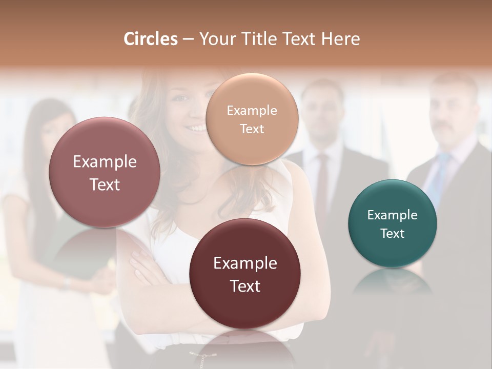 Competitive Student Girl PowerPoint Template