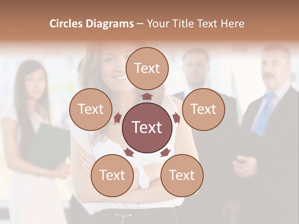 Competitive Student Girl PowerPoint Template