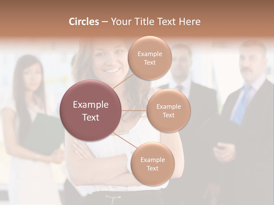 Competitive Student Girl PowerPoint Template