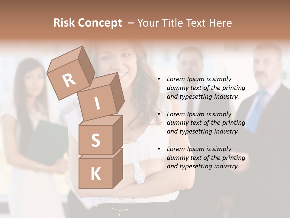 Competitive Student Girl PowerPoint Template