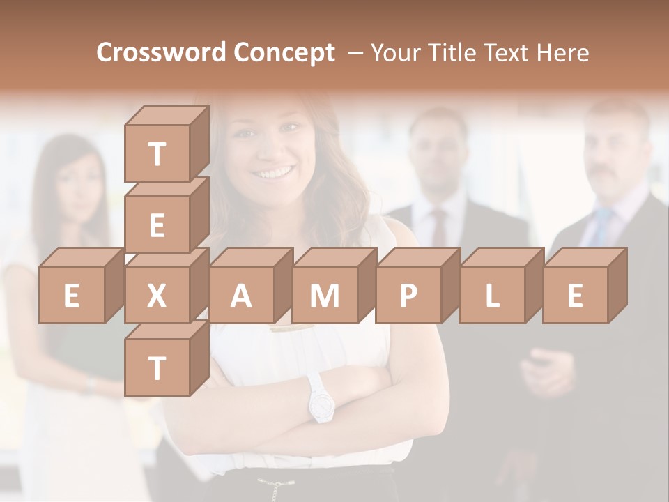 Competitive Student Girl PowerPoint Template