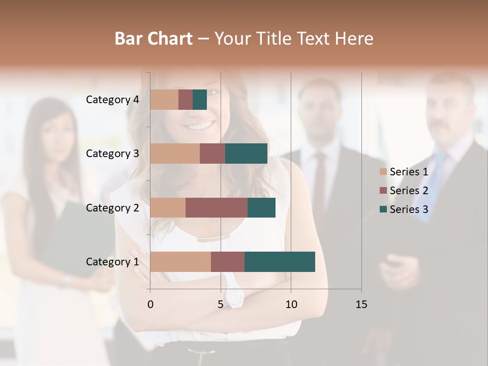 Competitive Student Girl PowerPoint Template