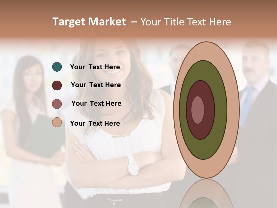 Competitive Student Girl PowerPoint Template