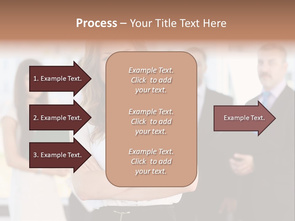 Competitive Student Girl PowerPoint Template