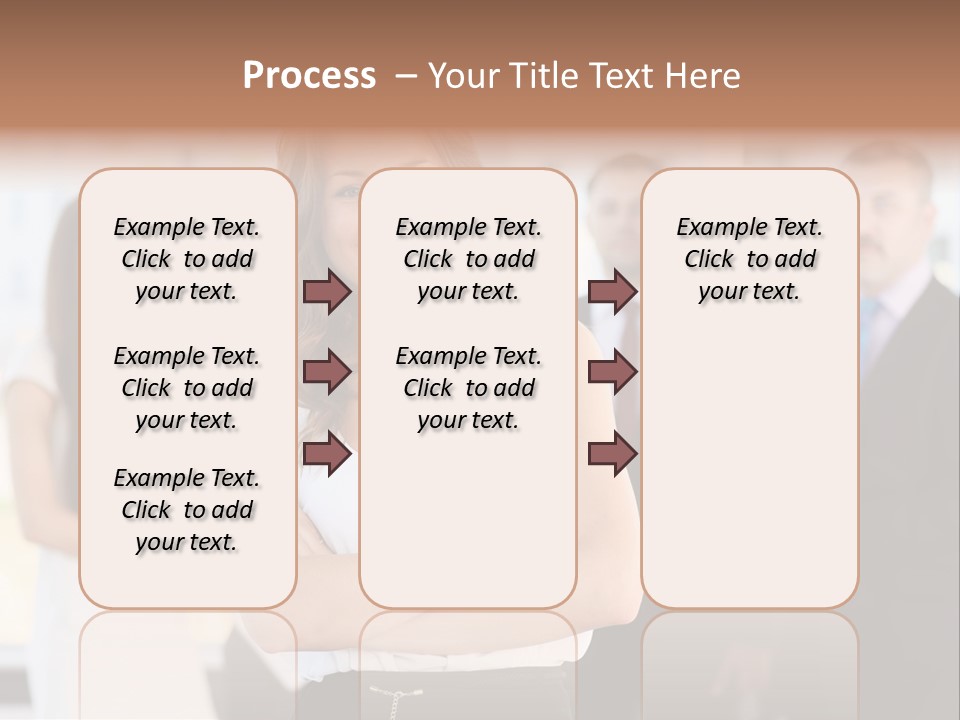 Competitive Student Girl PowerPoint Template
