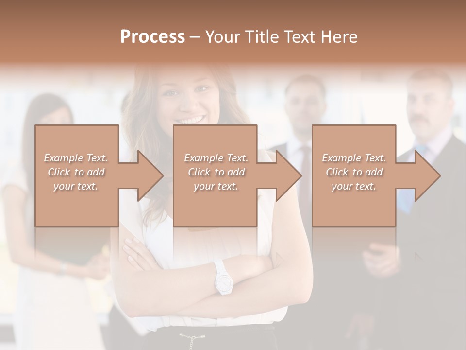 Competitive Student Girl PowerPoint Template