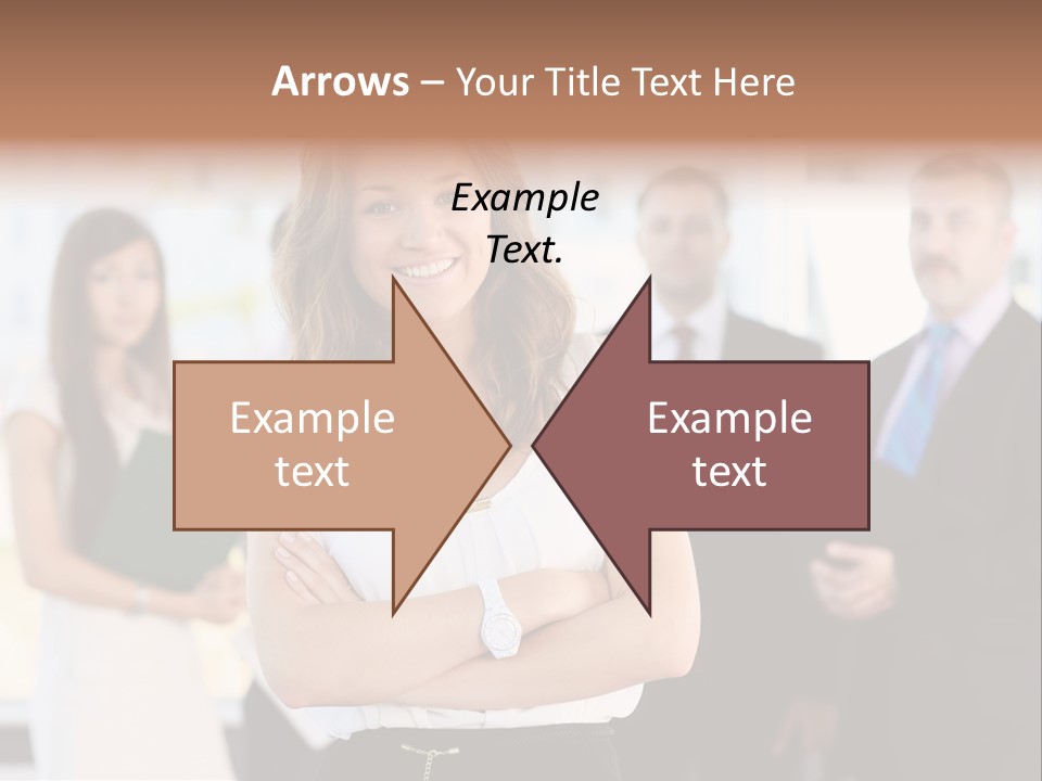 Competitive Student Girl PowerPoint Template