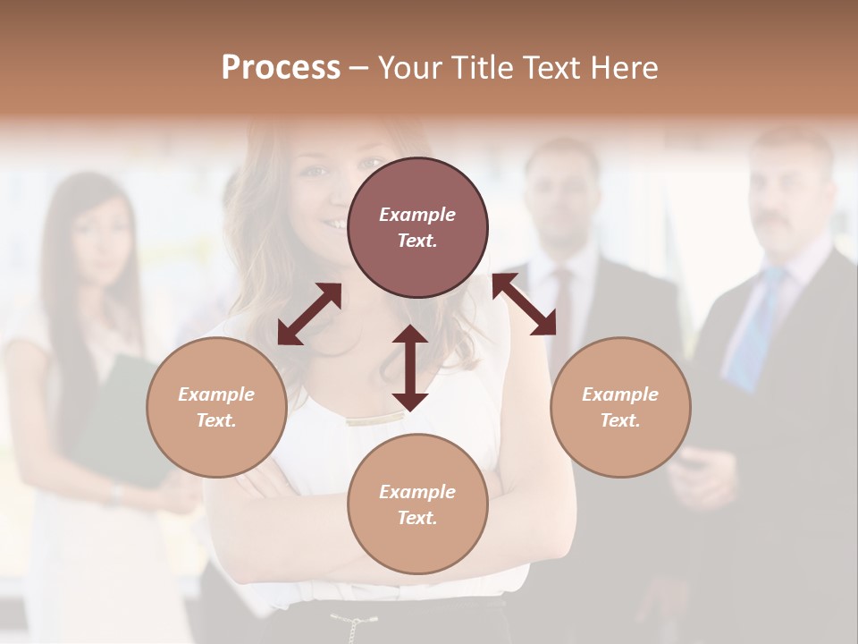 Competitive Student Girl PowerPoint Template