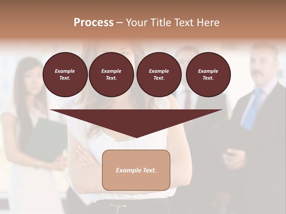 Competitive Student Girl PowerPoint Template