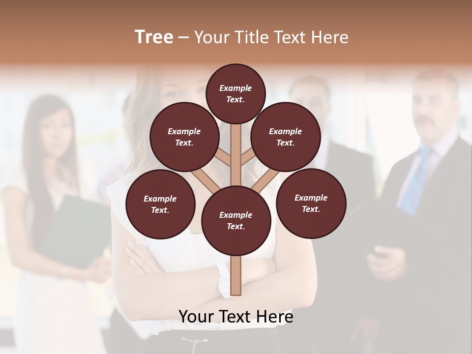 Competitive Student Girl PowerPoint Template