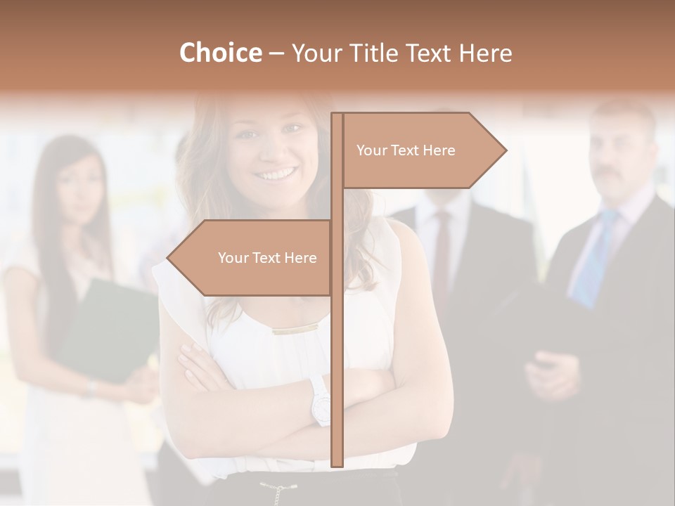 Competitive Student Girl PowerPoint Template