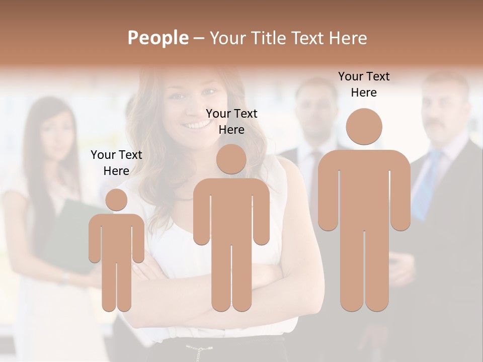 Competitive Student Girl PowerPoint Template