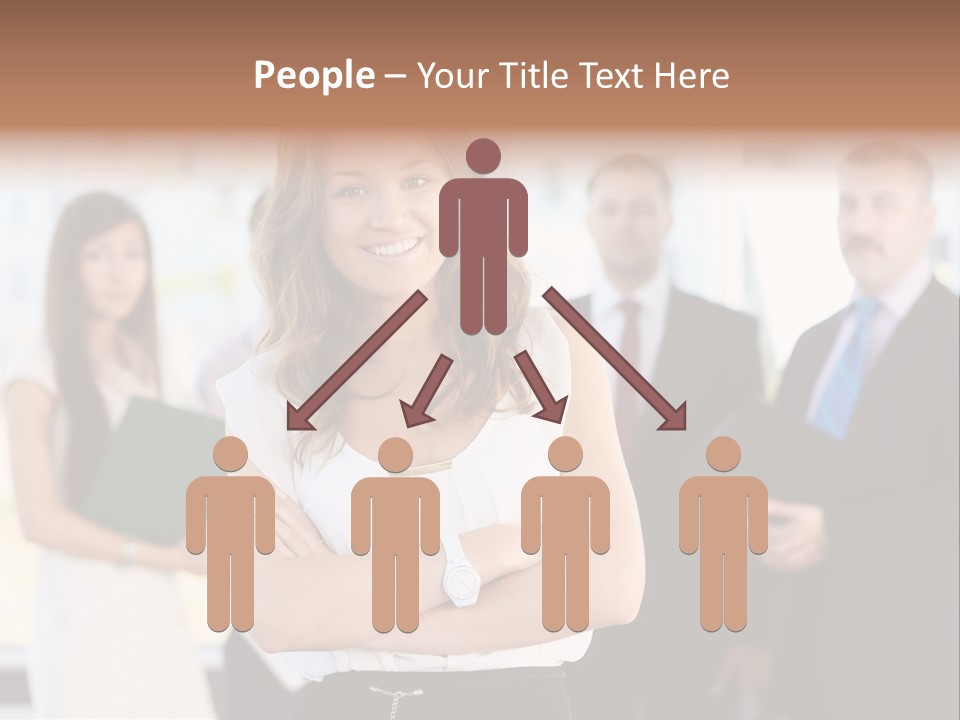 Competitive Student Girl PowerPoint Template