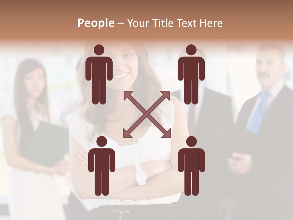 Competitive Student Girl PowerPoint Template