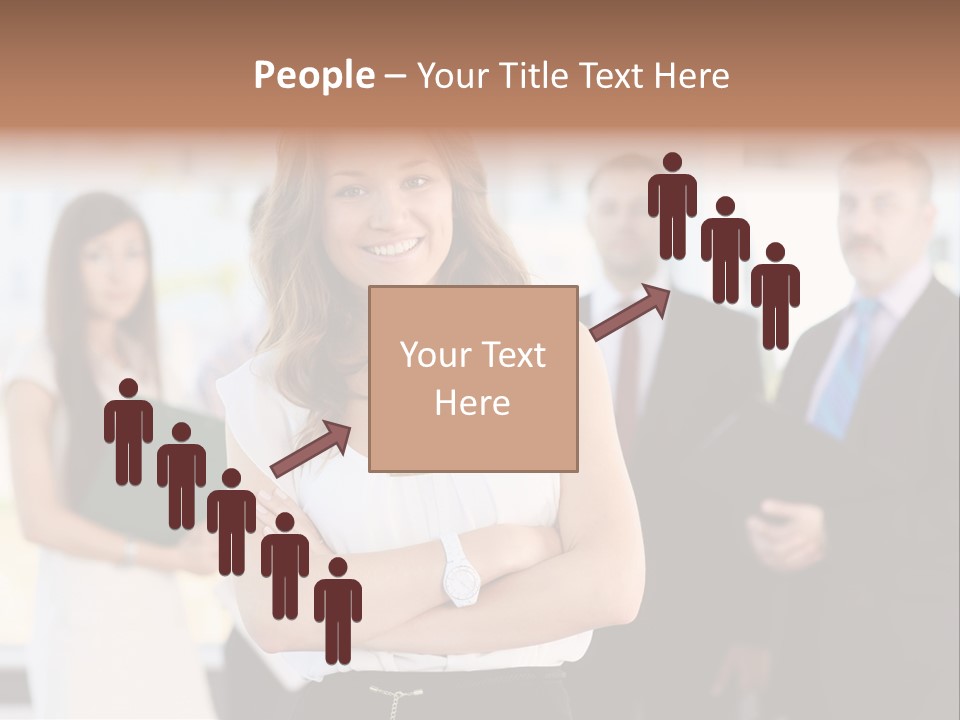 Competitive Student Girl PowerPoint Template