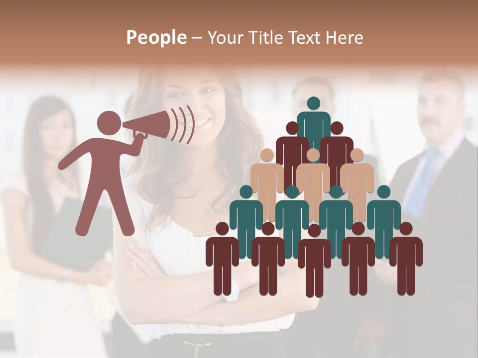 Competitive Student Girl PowerPoint Template