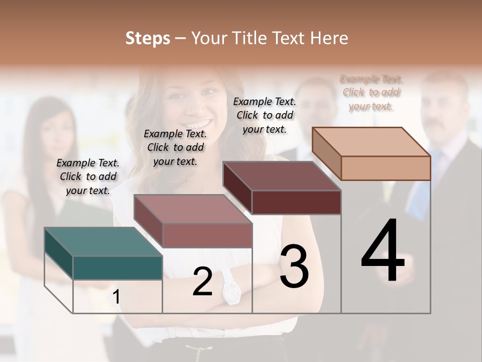 Competitive Student Girl PowerPoint Template