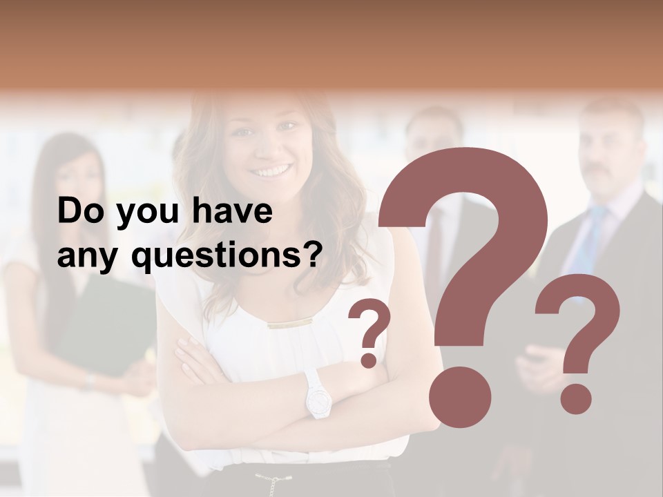 Competitive Student Girl PowerPoint Template