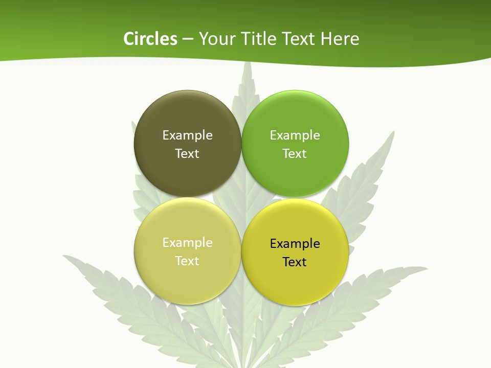 Marihuana Joint Illegal PowerPoint Template