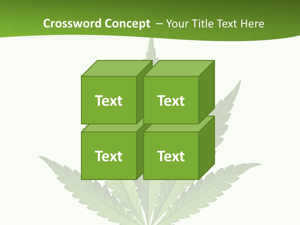 Marihuana Joint Illegal PowerPoint Template