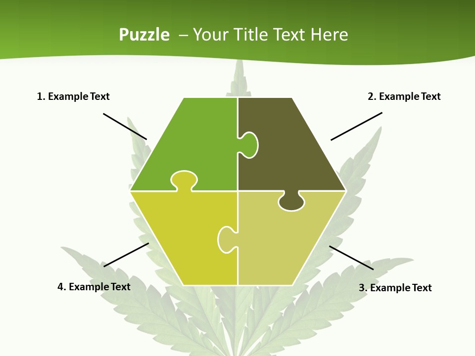 Marihuana Joint Illegal PowerPoint Template