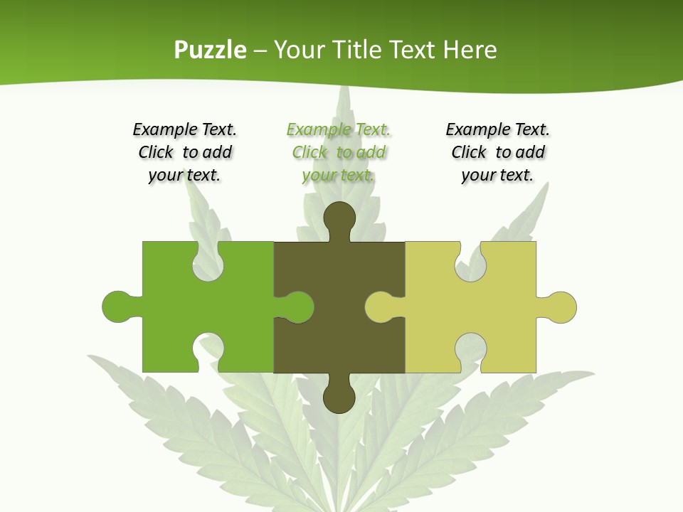 Marihuana Joint Illegal PowerPoint Template