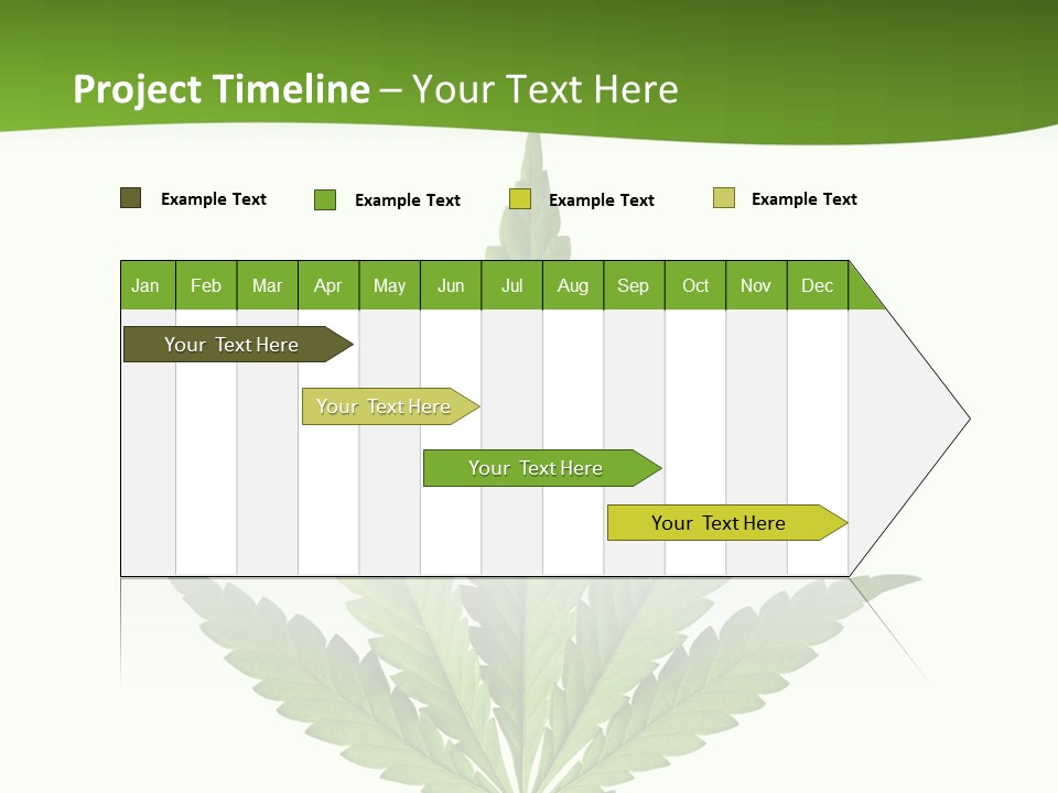 Marihuana Joint Illegal PowerPoint Template