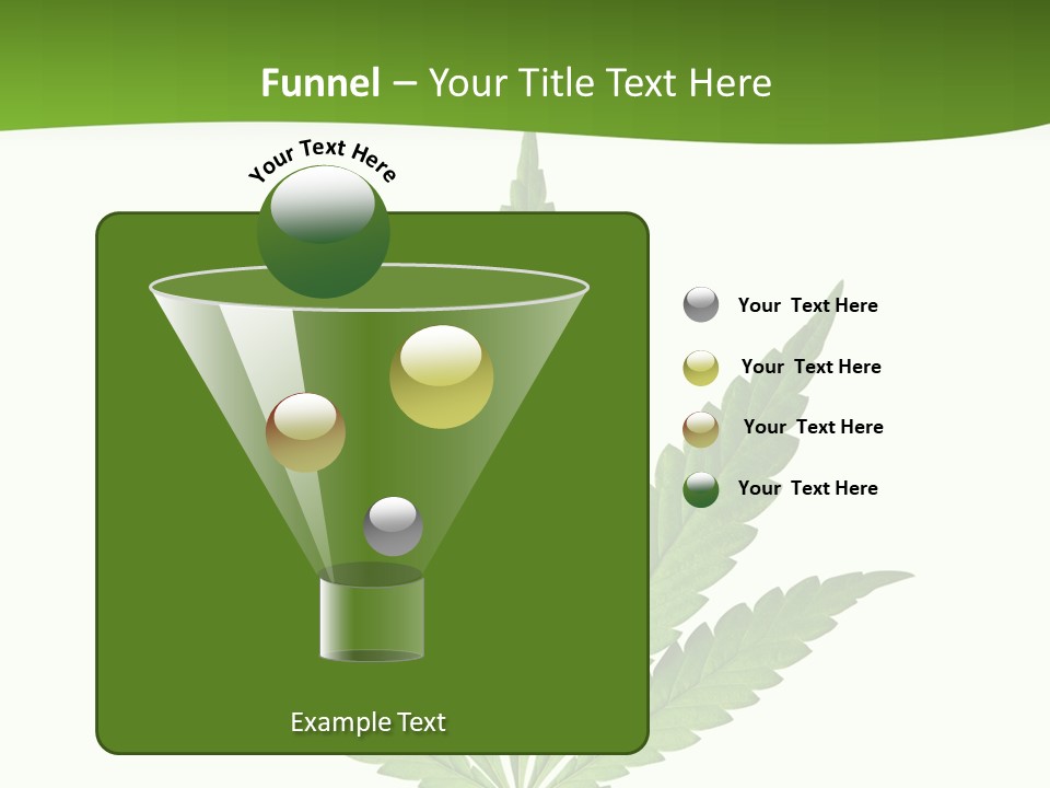 Marihuana Joint Illegal PowerPoint Template