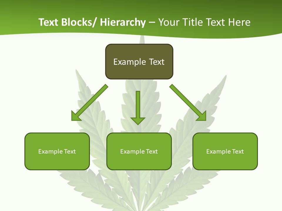 Marihuana Joint Illegal PowerPoint Template