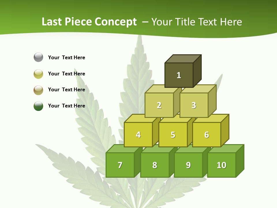 Marihuana Joint Illegal PowerPoint Template