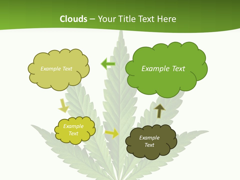 Marihuana Joint Illegal PowerPoint Template