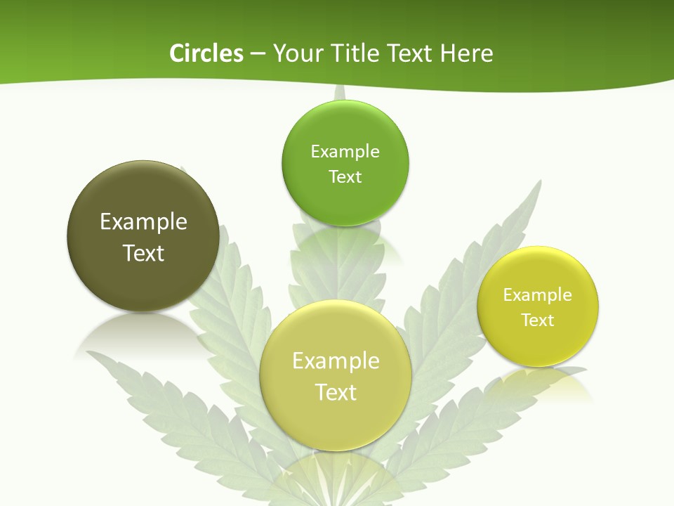 Marihuana Joint Illegal PowerPoint Template