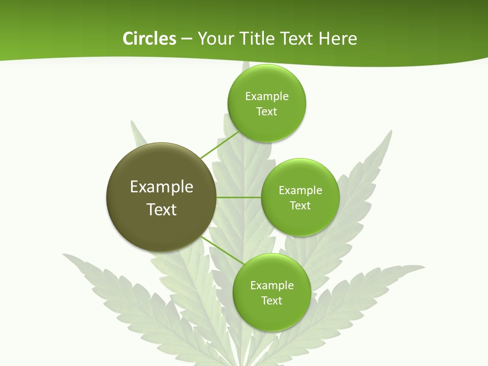 Marihuana Joint Illegal PowerPoint Template