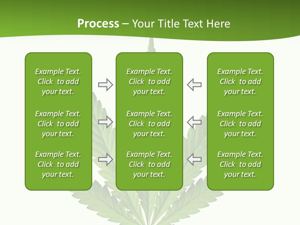 Marihuana Joint Illegal PowerPoint Template