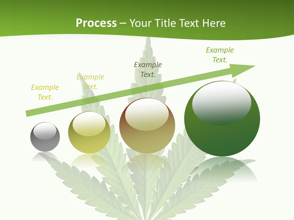 Marihuana Joint Illegal PowerPoint Template