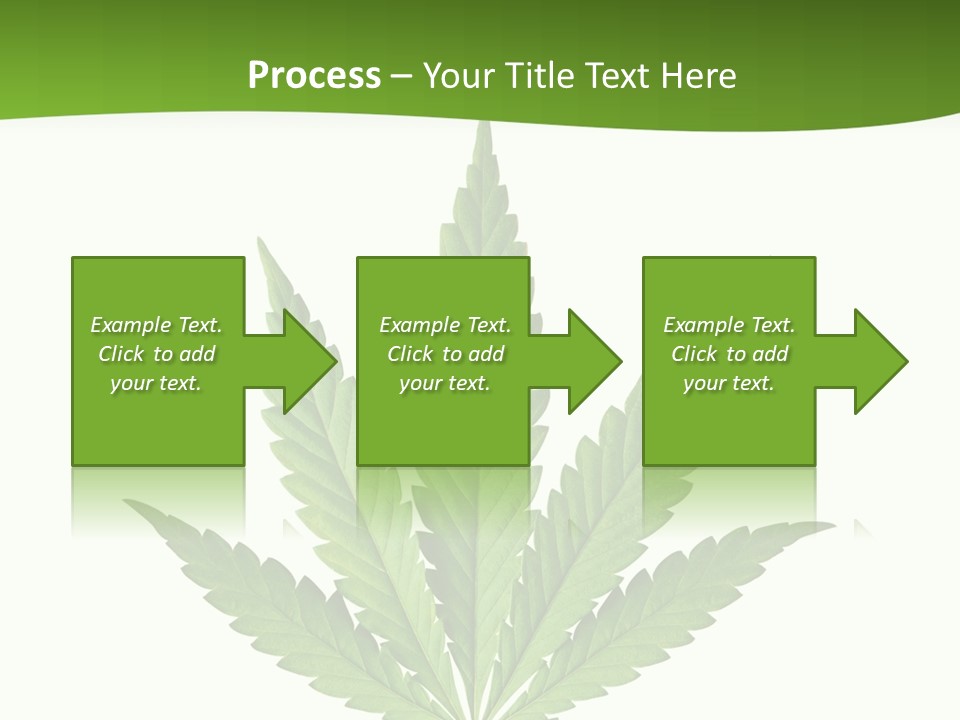 Marihuana Joint Illegal PowerPoint Template
