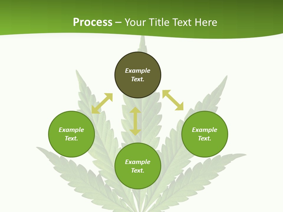Marihuana Joint Illegal PowerPoint Template