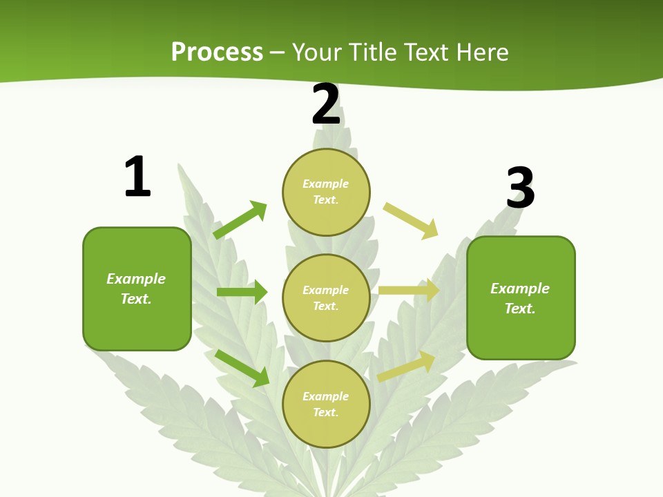 Marihuana Joint Illegal PowerPoint Template