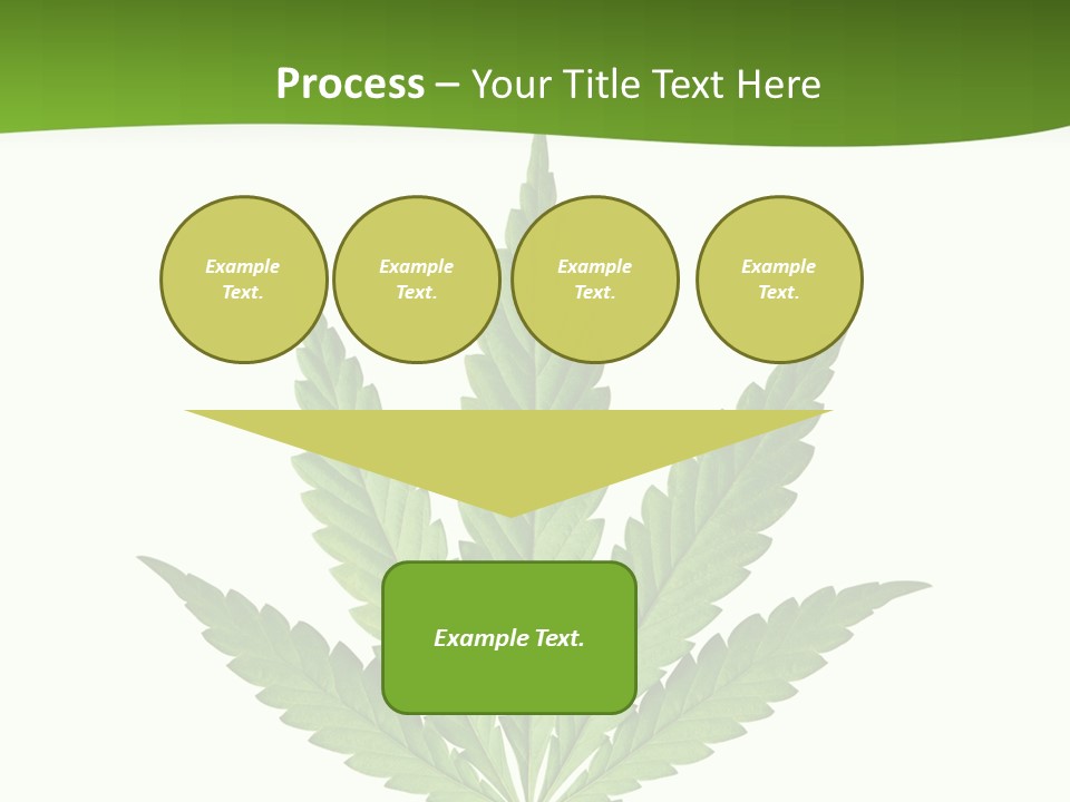 Marihuana Joint Illegal PowerPoint Template
