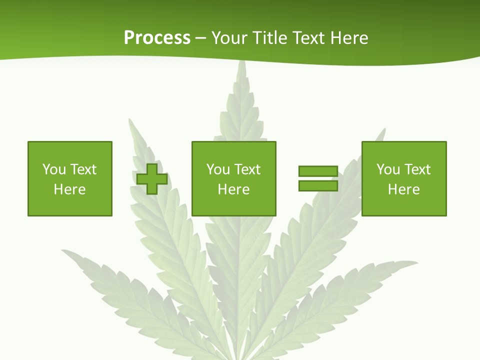 Marihuana Joint Illegal PowerPoint Template