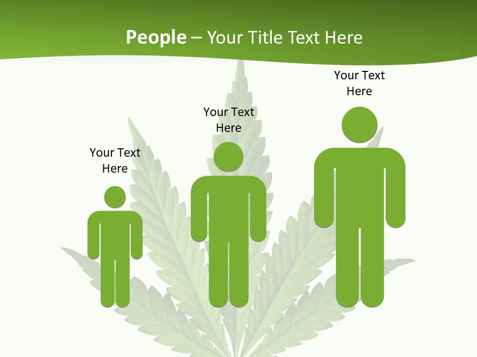 Marihuana Joint Illegal PowerPoint Template