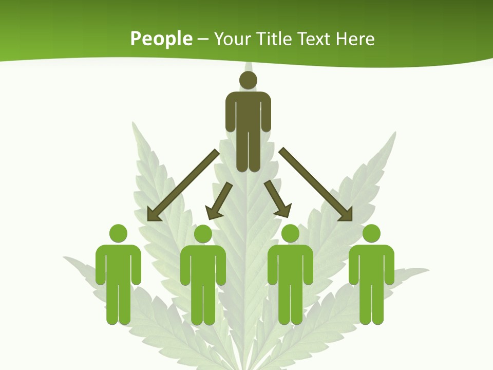 Marihuana Joint Illegal PowerPoint Template