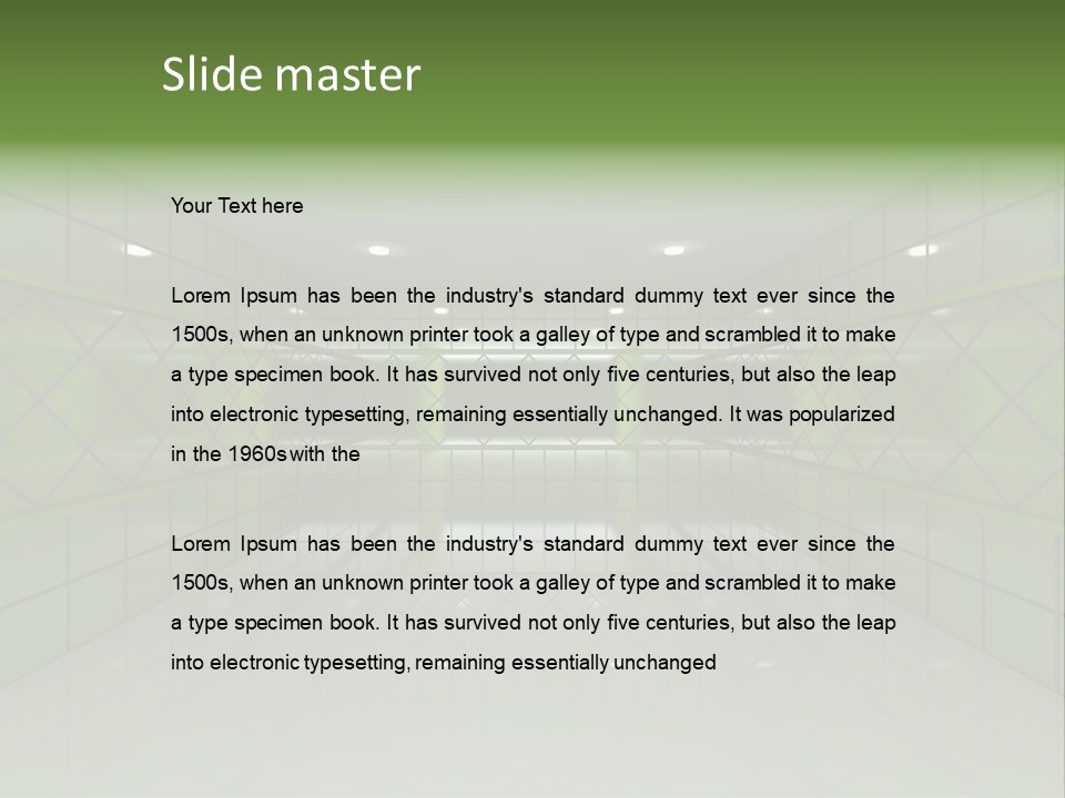 Clean Grid Textured PowerPoint Template