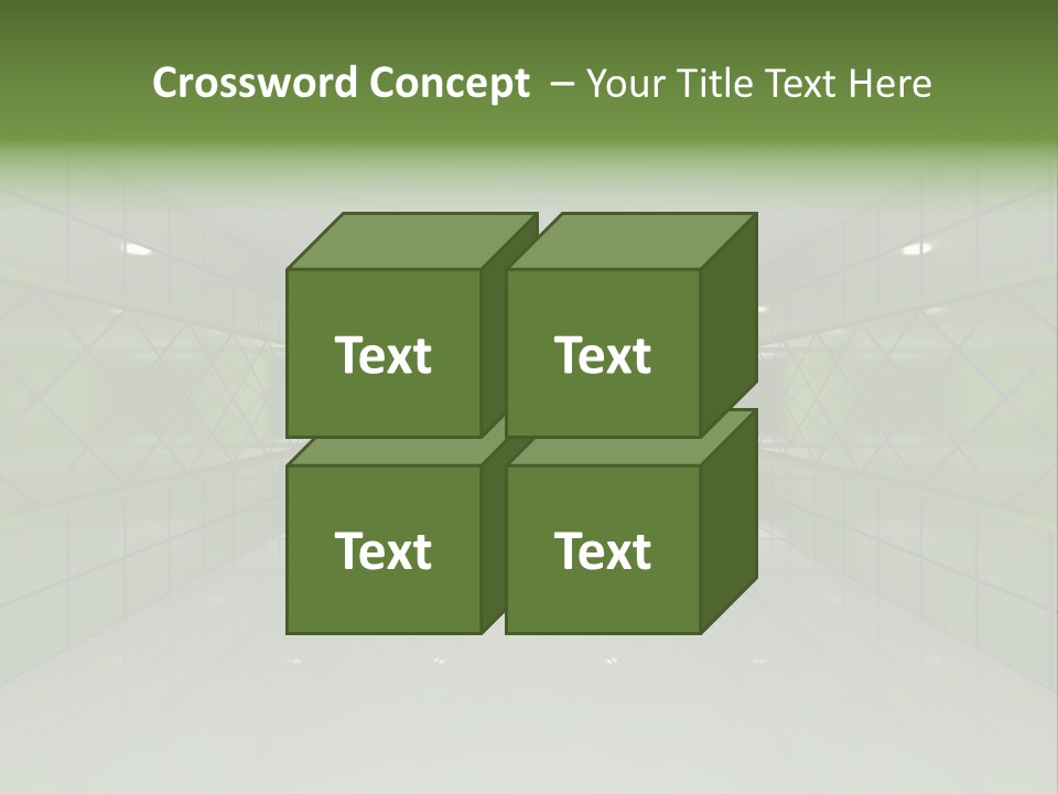 Clean Grid Textured PowerPoint Template