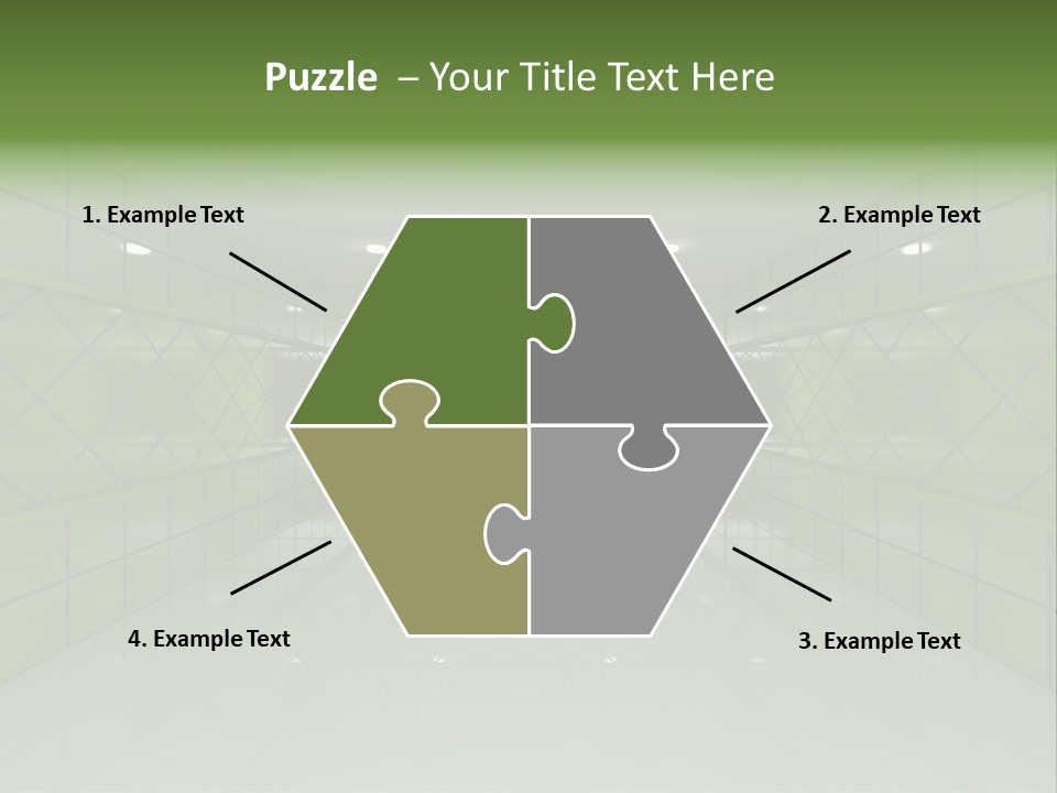 Clean Grid Textured PowerPoint Template