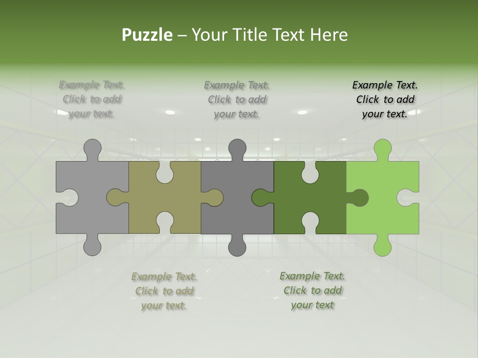 Clean Grid Textured PowerPoint Template