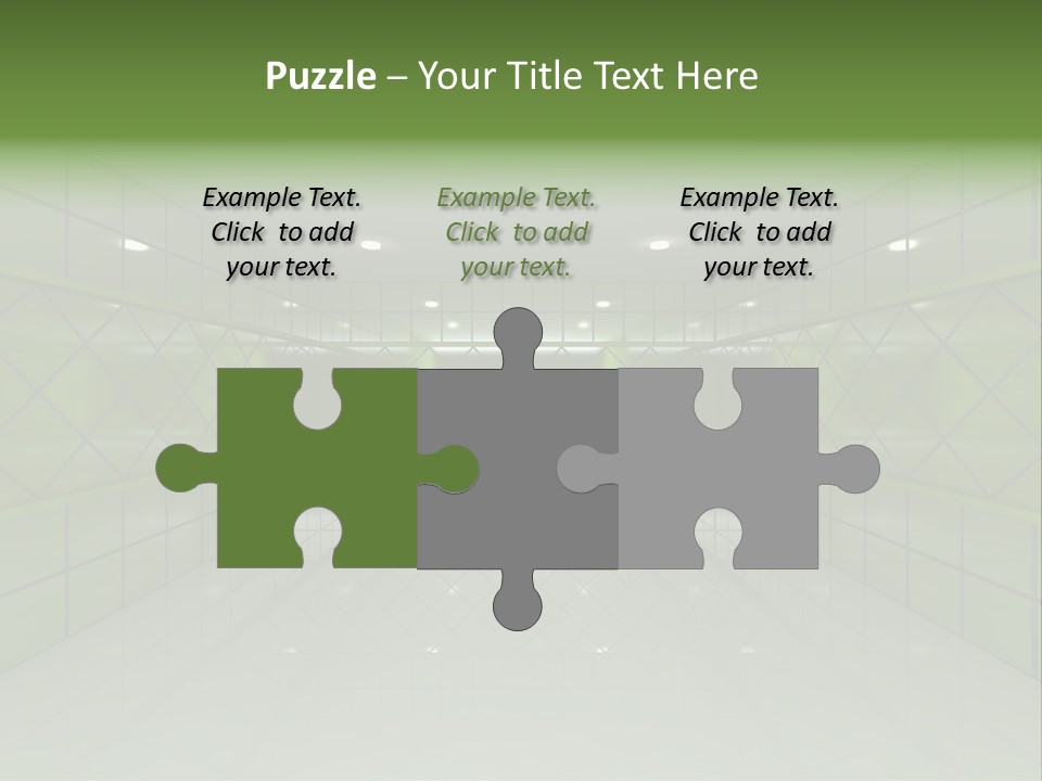 Clean Grid Textured PowerPoint Template